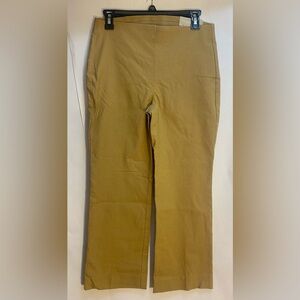 Chicos So‎ Slimming Brigitte Straight Leg Crop Khaki Pants Size 0/4